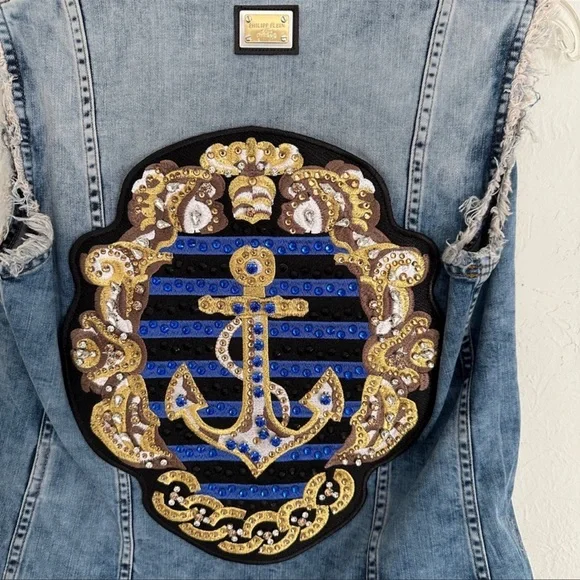 Philip Plein‎ jean vest